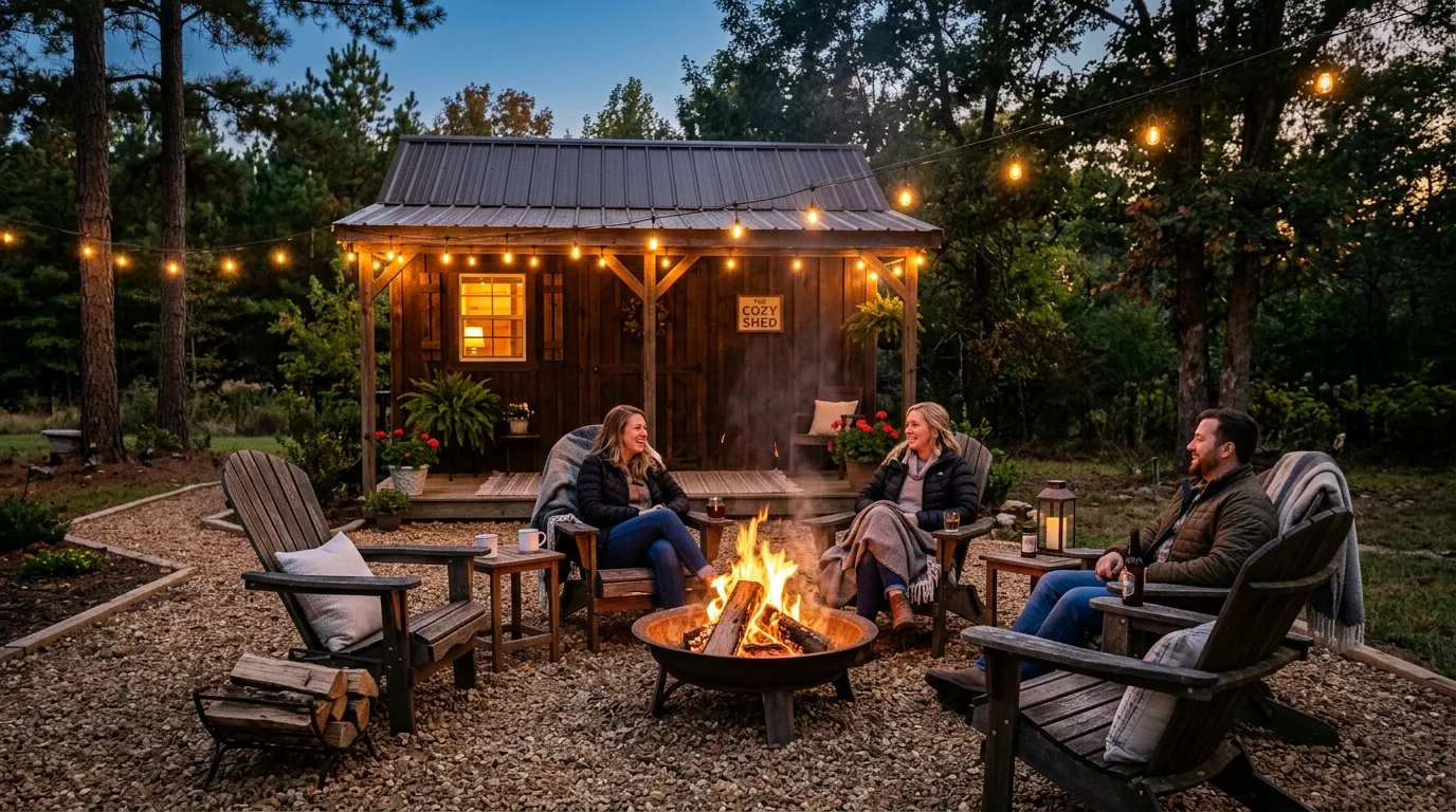 Modern Shed Landscape